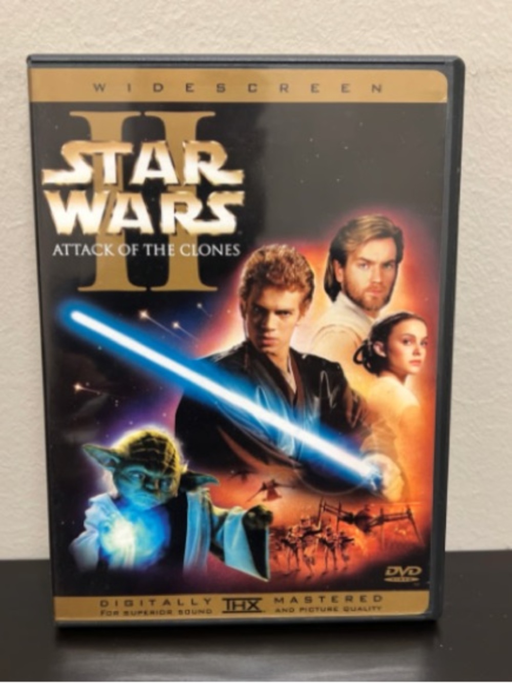 Star Wars: Attack of the Clones (Widescreen) - Black/Gold DVD